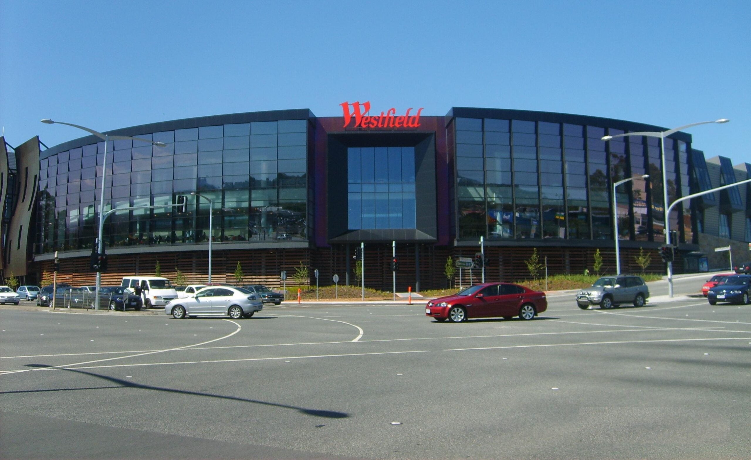 Westfield shopping centre in Doncaster