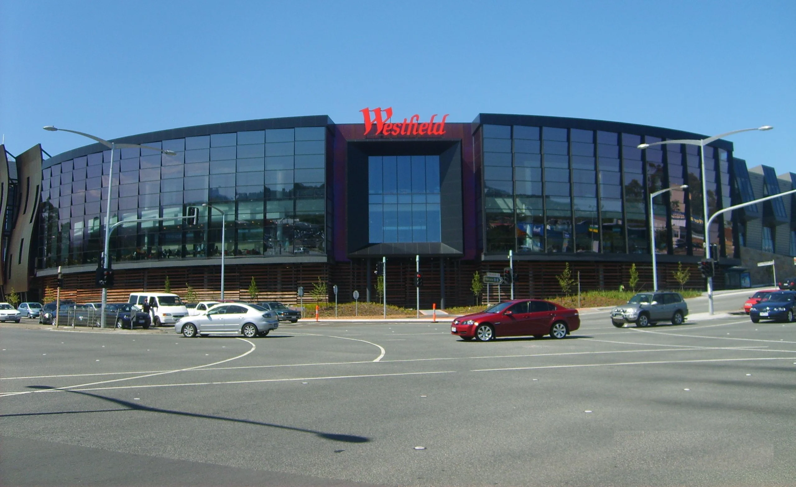 Westfield shopping centre in Doncaster