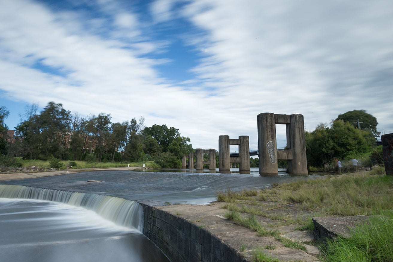 Liverpool Weir in NSW