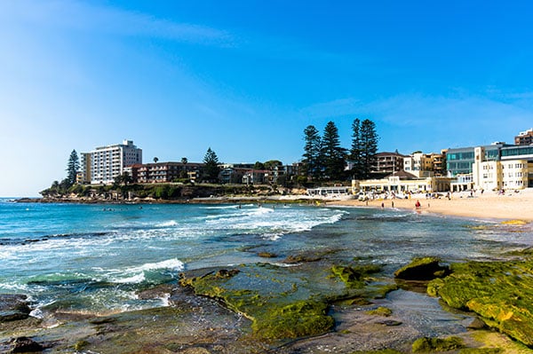Cronulla Beach in Sutherland Shire